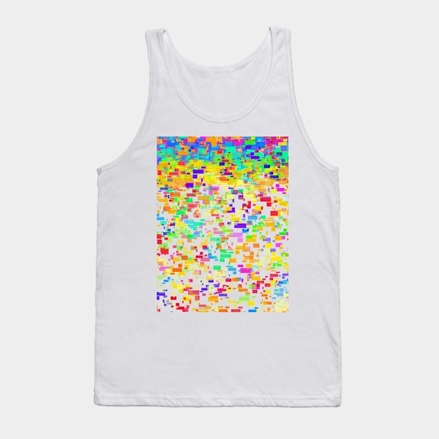 Rainbow Pattern Tank Top by Hispaniola-Fineart